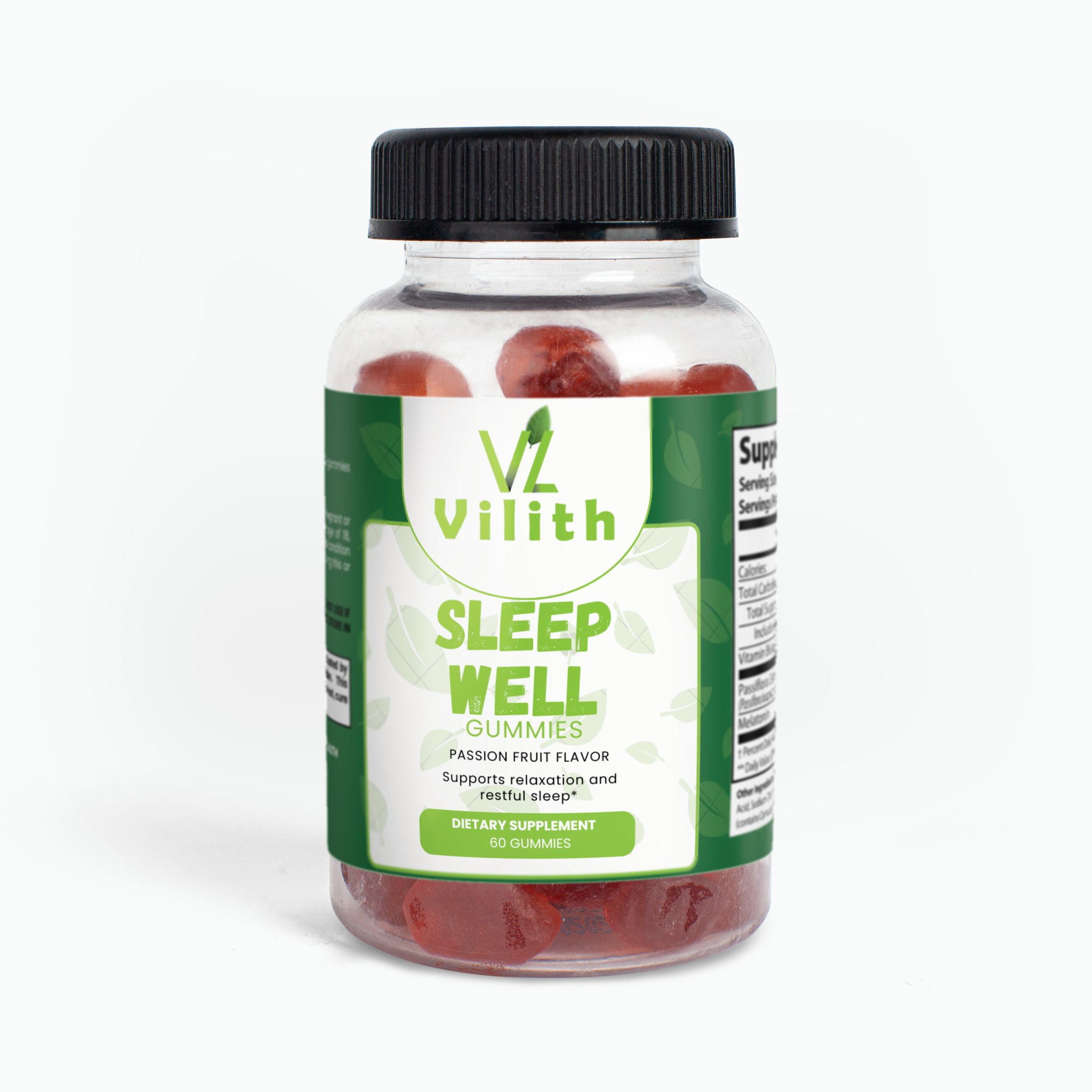 Sleep Well Gummies – Passion Fruit Dream